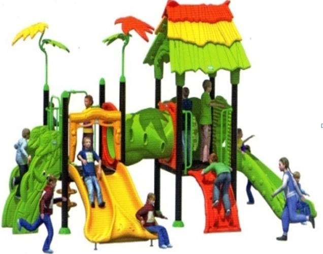 Nhà liên hoàn ngoài trời cho trẻ