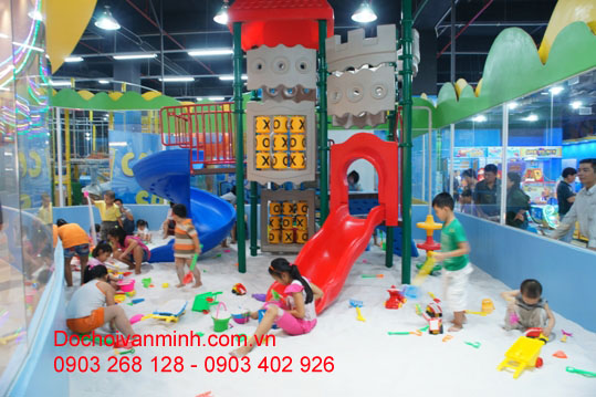 Rèn luyện sự tự tin của trẻ tại khu nhà liên hoàn