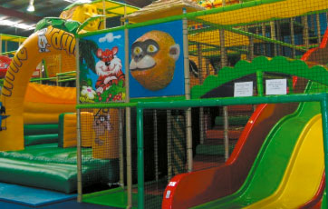 khu vui chơi liên hoàn trong nhà