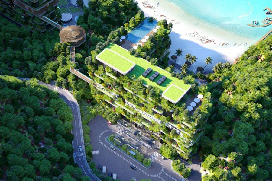 Tòa Forest in the Sun Flamingo Cát Bà Tòa Forest in the Sun Flamingo Cát Bà