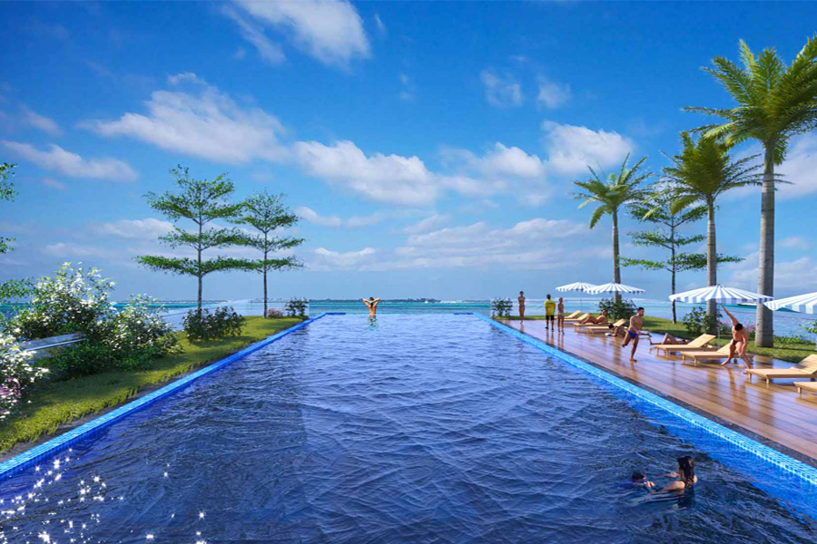 Hồ bơi vô cực Flamingo Cát Bà Hồ bơi vô cực Flamingo Cát Bà