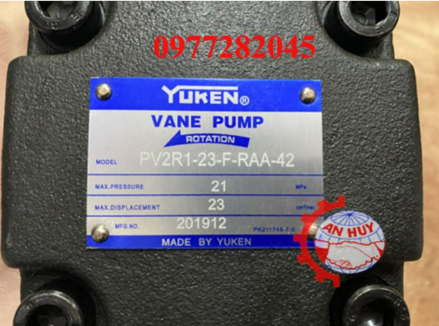 bơm cánh gạt PV2R1-23-F-RAA-42 Yuken