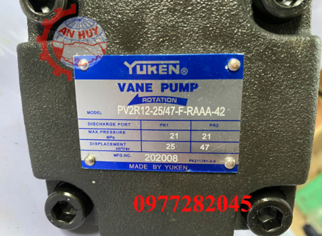 Bơm cánh gạt Yuken PV2R12-25/47-FRAAA-42