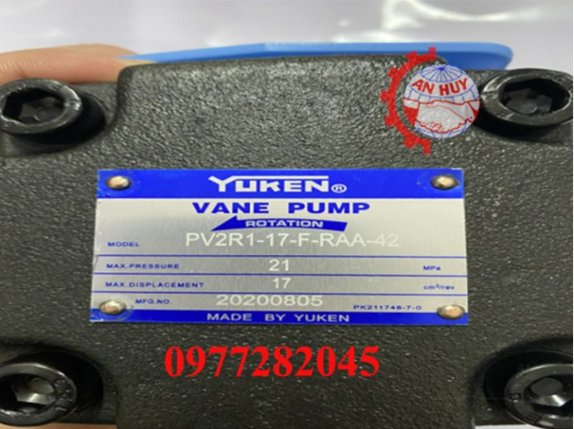 bơm cánh gạt PV2R1-17-F-RAA-42 Yuken
