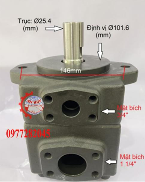 Bơm cánh gạt Yuken PV2R2-47-F-RAA-41