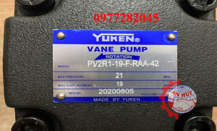 bơm PV2R1-19-F-RAA-42 Yuken