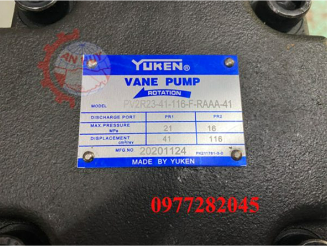 Bơm cánh gạt Yuken PV2R23-41/116-FRAAA-41