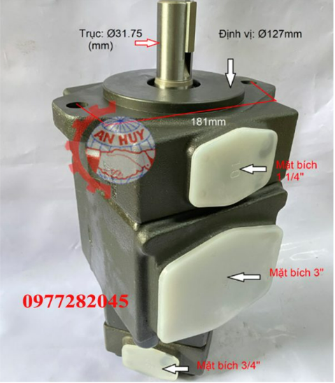 Bơm cánh gạt Yuken PV2R23-41/116-FRAAA-41