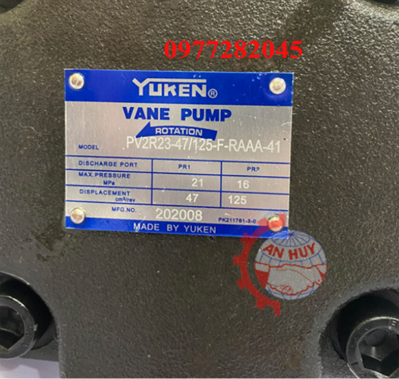 Bơm cánh gạt Yuken PV2R23-47/125-FRAAA-41