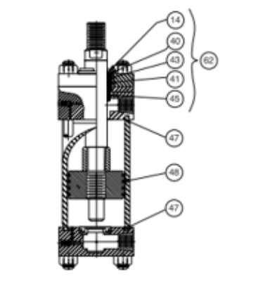 bộ Seal kit cho xy lanh thủy lực Parker DD22 PK602HLL05