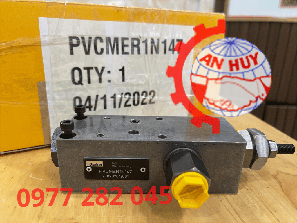 van điều khiển tay và điện 24V L90LS-02-059837-02 Parker