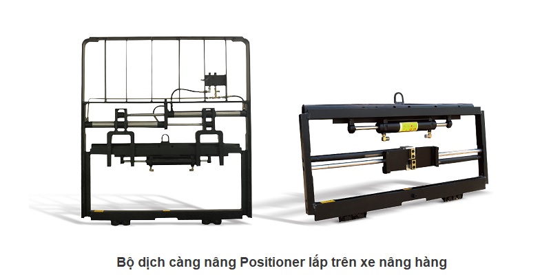 Bộ dịch càng nâng Positioner lắp trên xe nâng hàng