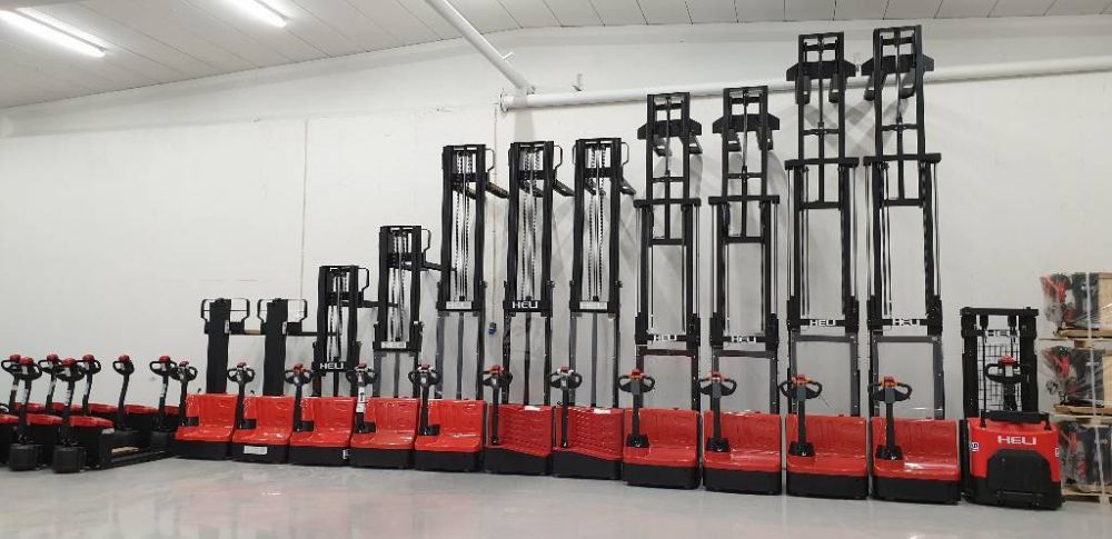 Các dòng xe nâng tay điện có sẵn tại kho Bình Minh