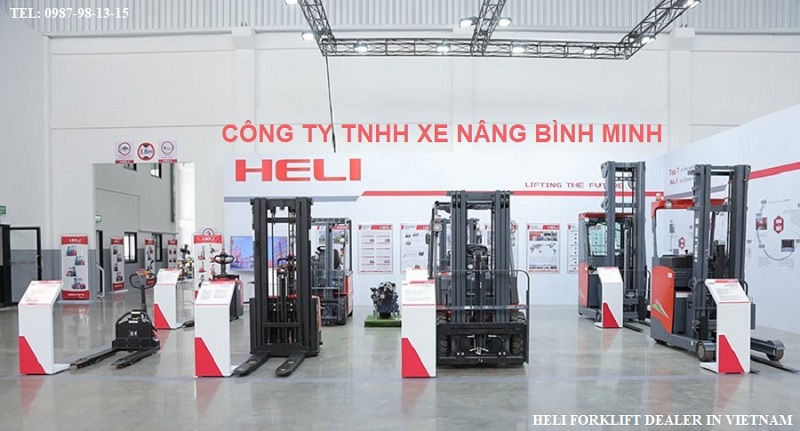 Đại lý phân phối xe nâng hàng Heli tại Việt Nam