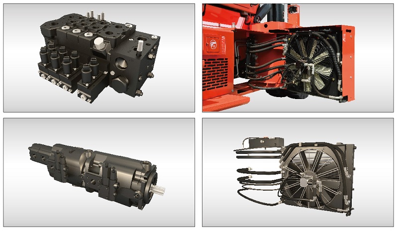 Hệ thống phanh thủy lực biên thiên tỉ lệ bơm tăng gấp bốn lần