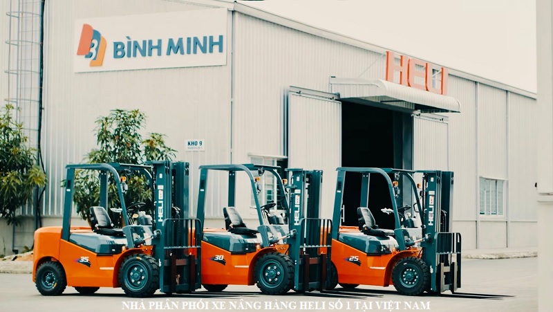 Nhà phân phối xe nâng hàng HELI số 1 tại Việt Nam