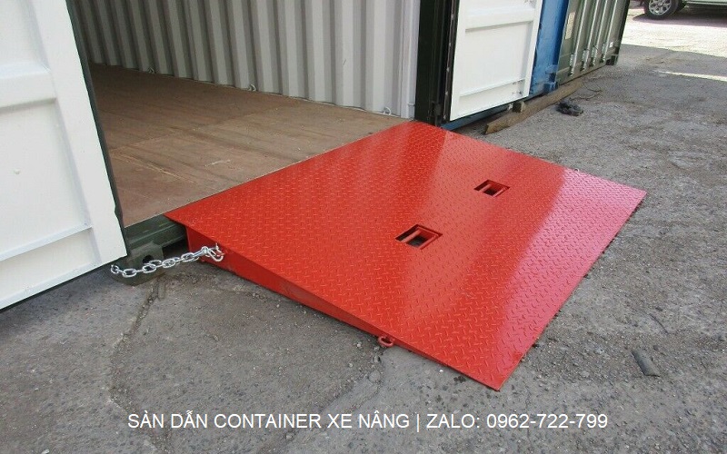 Sàn dẫn container xe nâng tải trọng từ 1-15 tấn