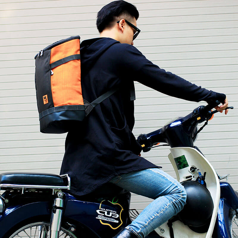 Balo Mikkor Irvin Charcoal/Orange