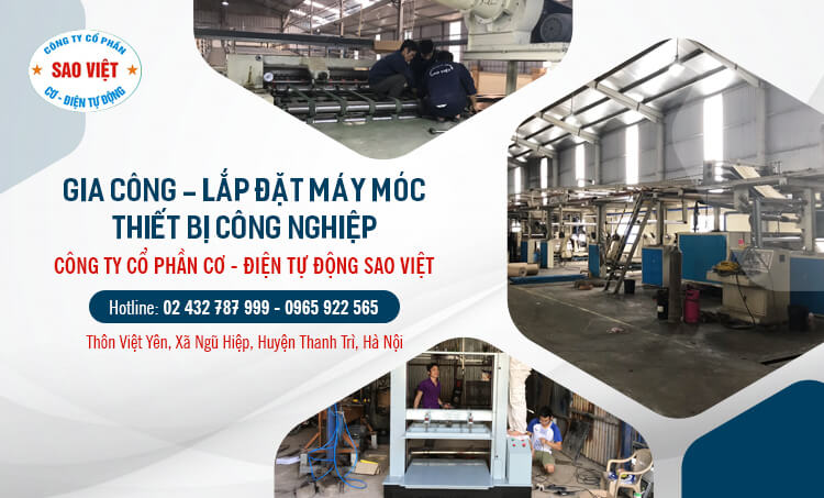 Công ty cổ phần SX Máy và Bao Bì Sao Việt