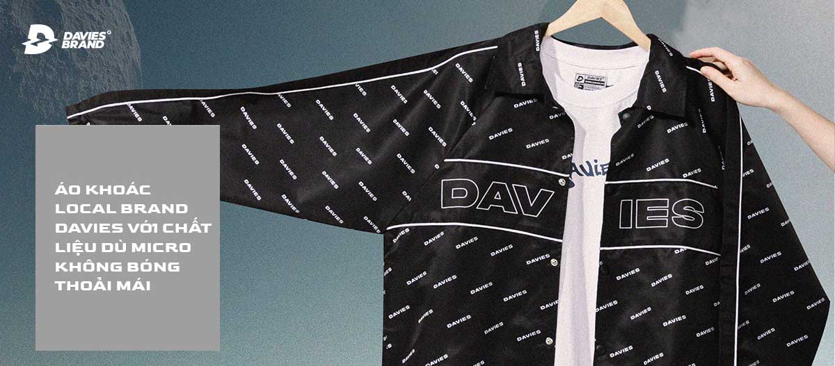áo khoác dù hai lớp local brand