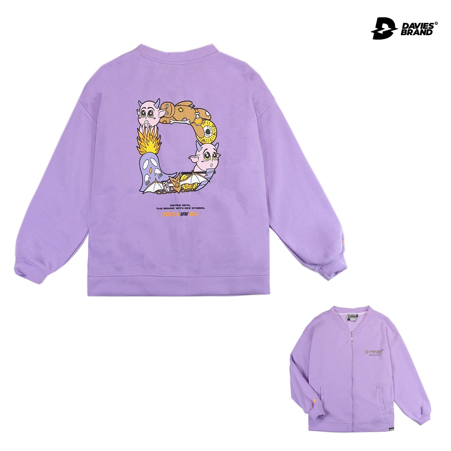 áo khoác hoodie màu tím