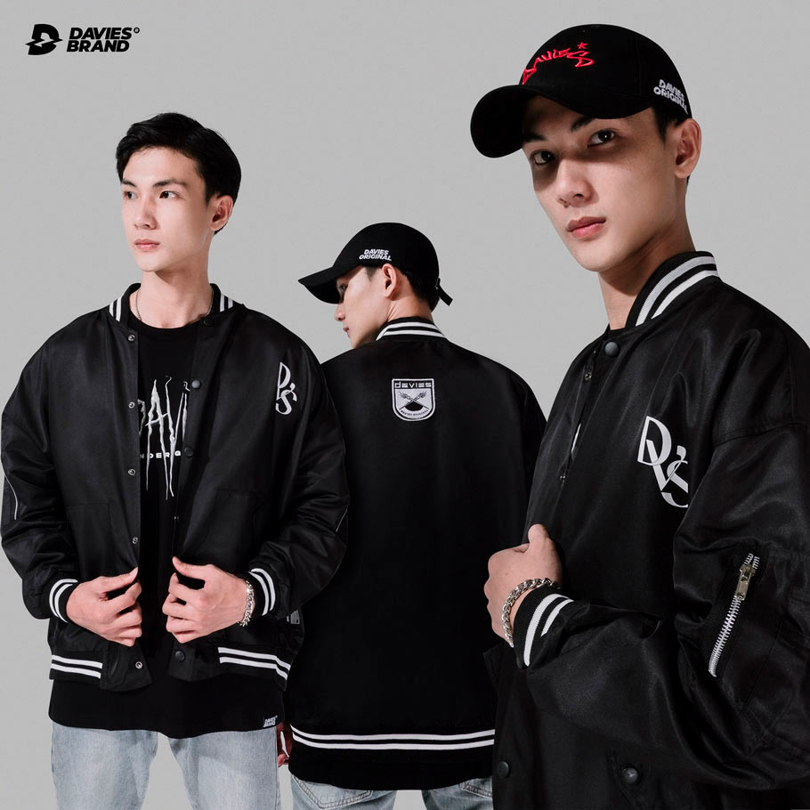 áo khoác nam bomber jacket