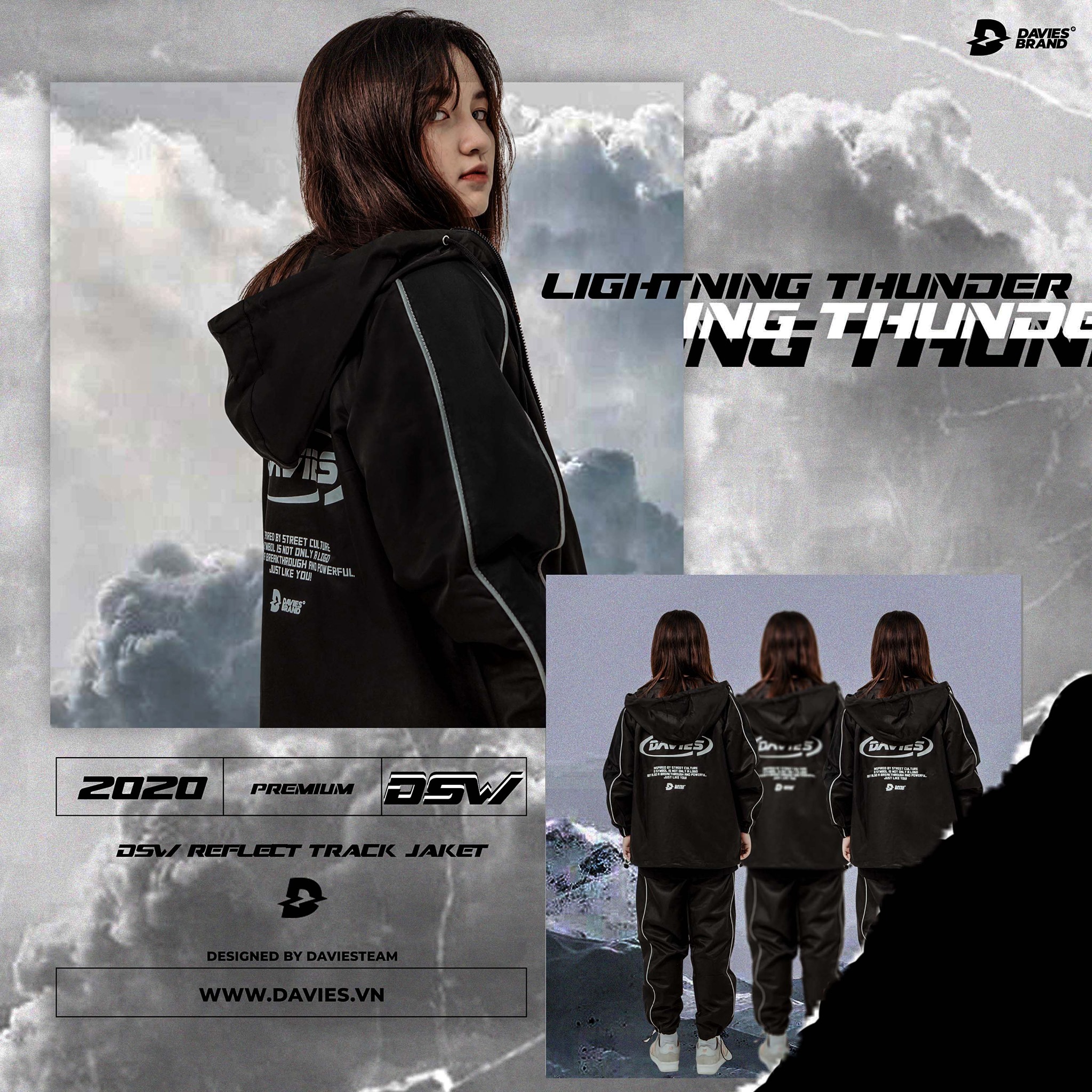 áo khoác dù phản quang nam nữ