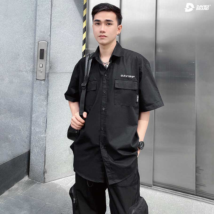 áo sơ mi local brand đẹp Davies