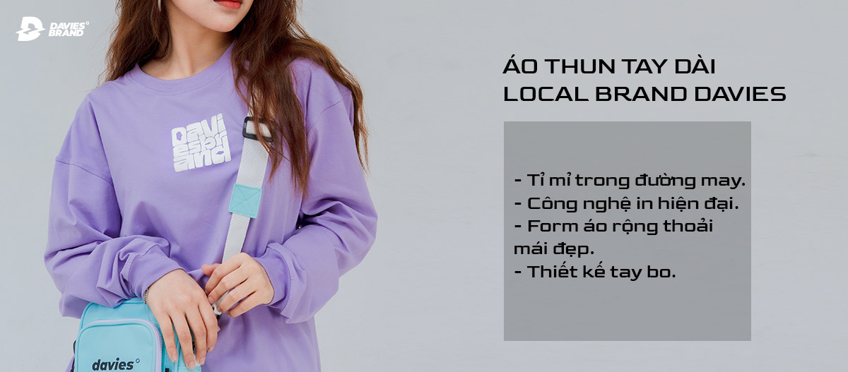 áo thun dài tay local brand