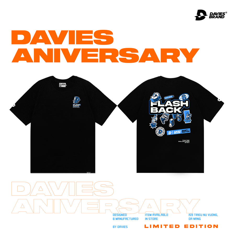 áo thun flash back limited local brand