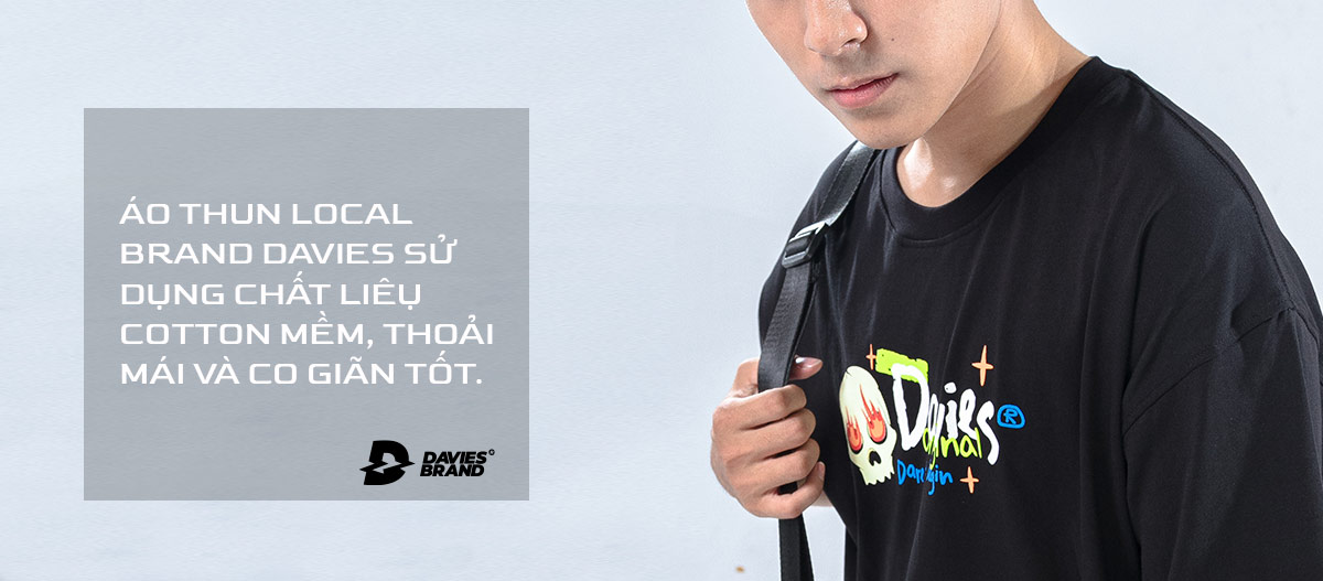 áo thun local brand davies