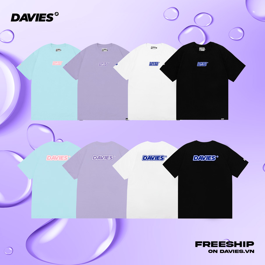 áo thun local brand davies basic tee