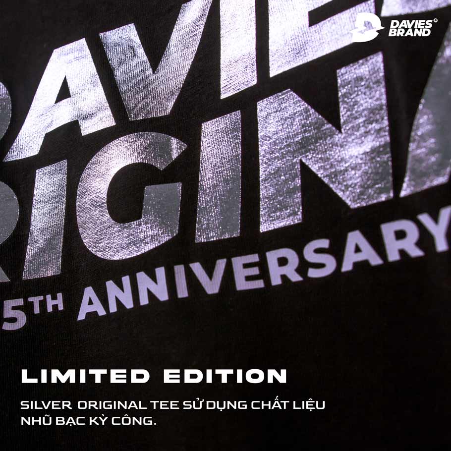 áo thun nhũ bạc limited local brand