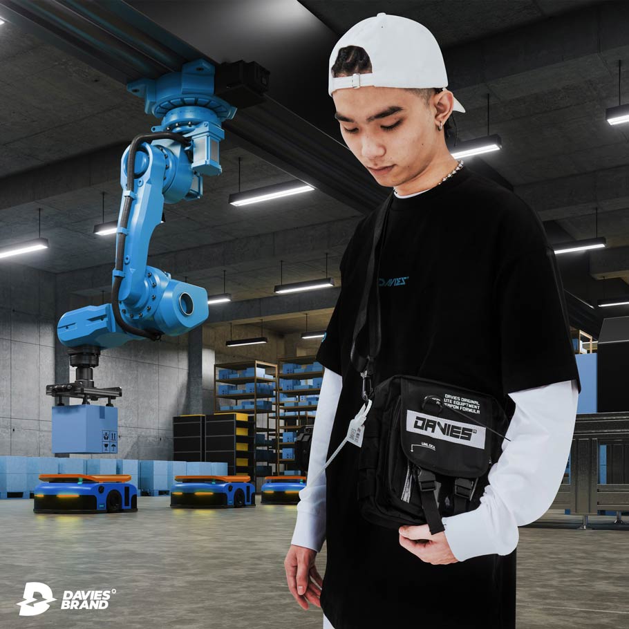 túi đeo chéo local brand