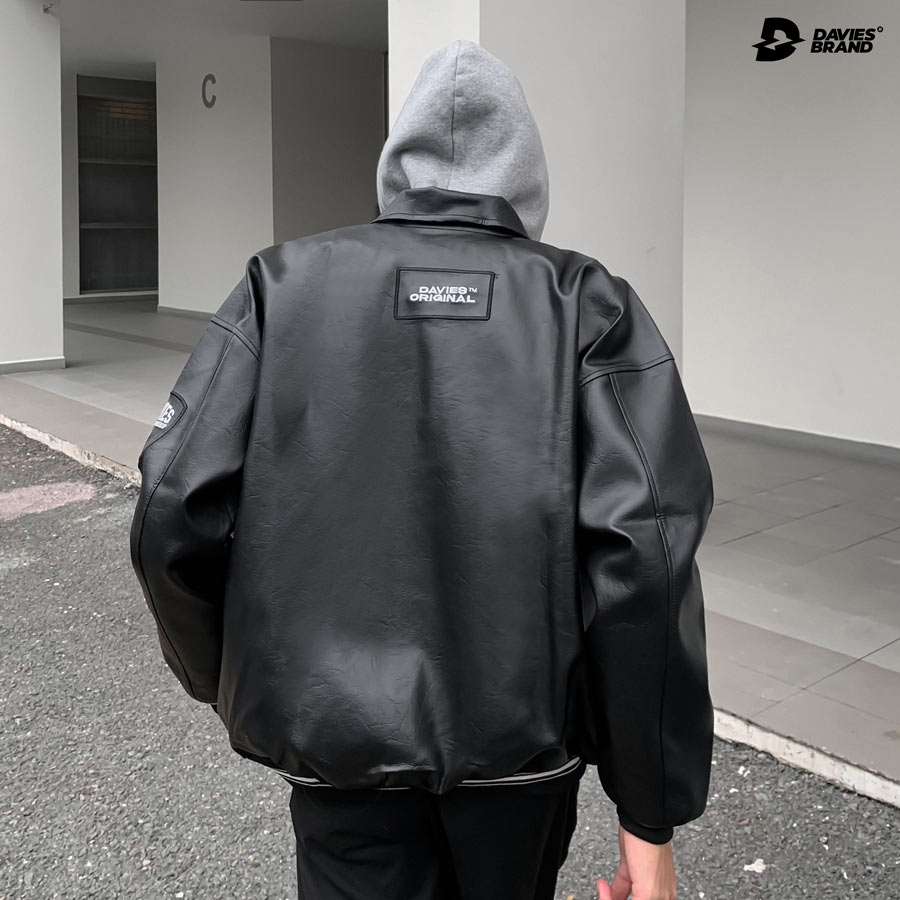 áo khoác bóng chày local brand davies varsity jacket