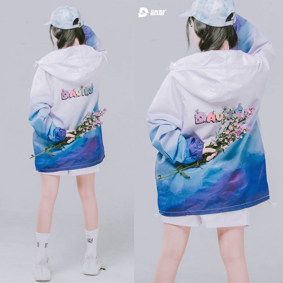 áo khoác dù có nón