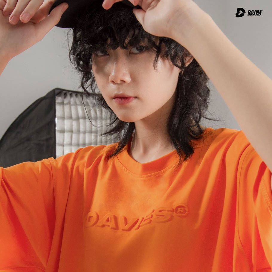 áo thun local brand đẹp giá rẻ màu cam