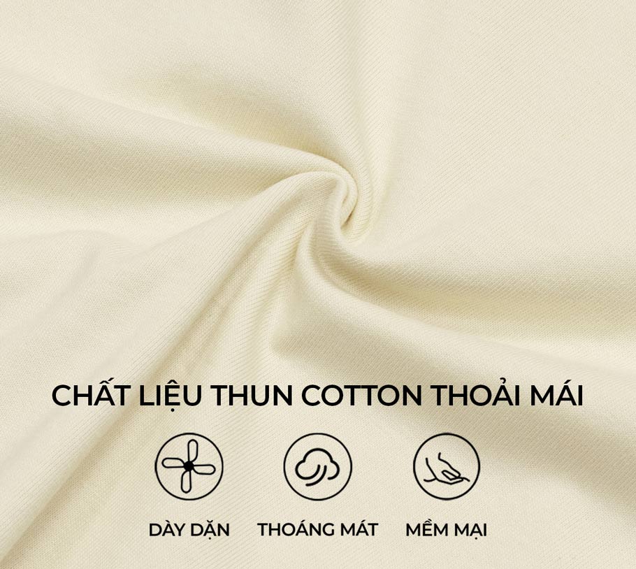 áo thun local brand đẹp màu be