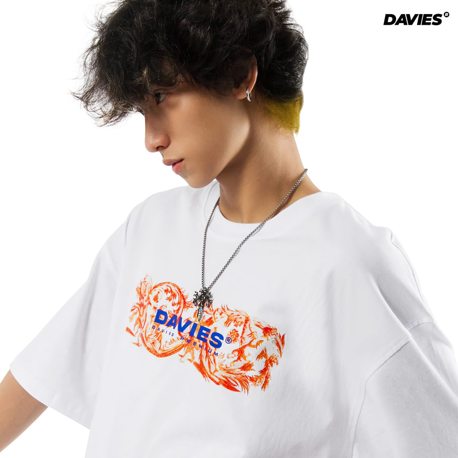 áo thun local brand màu trắng