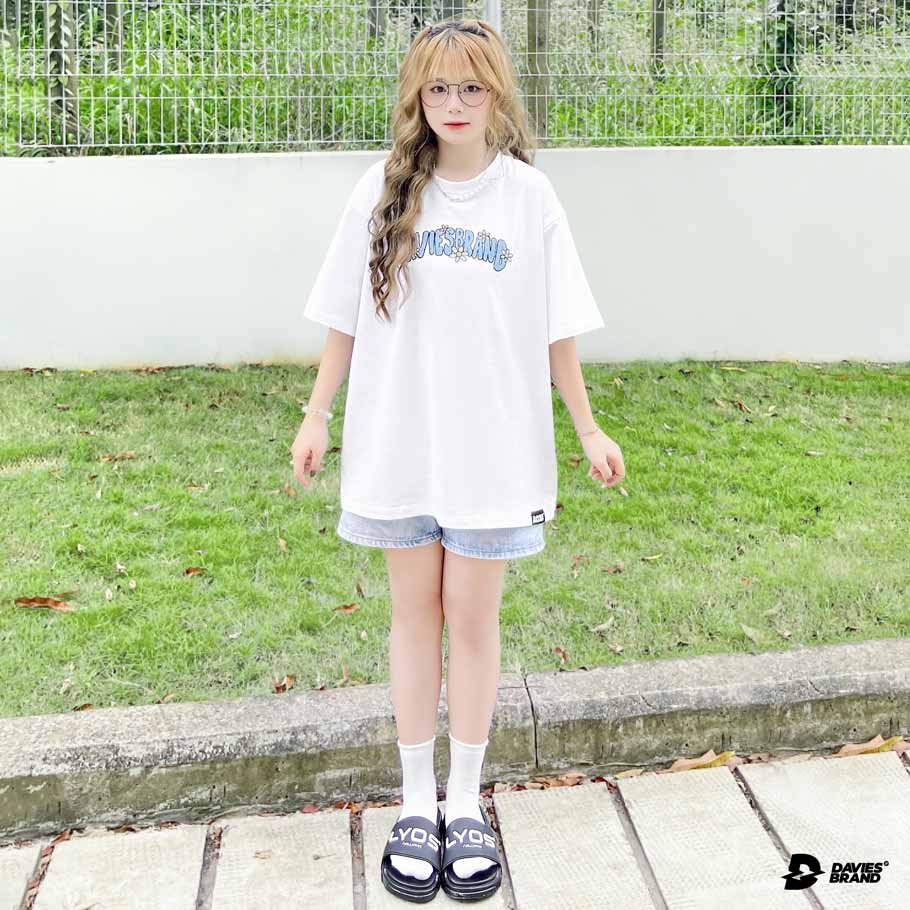 áo thun local brand nữ màu trắng