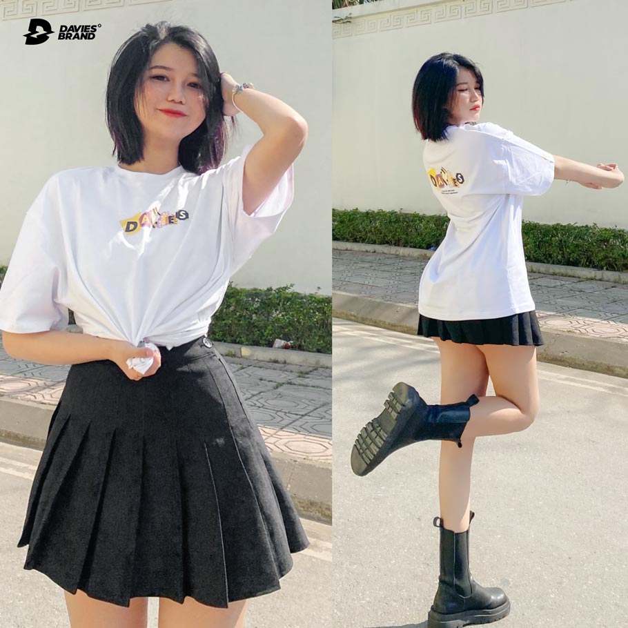 áo thun local brand màu trắng stamp