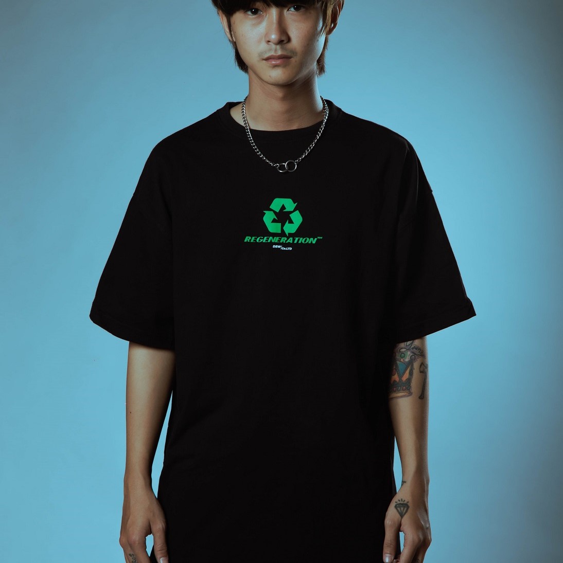 DSW TEE REGENERATION - BLACK