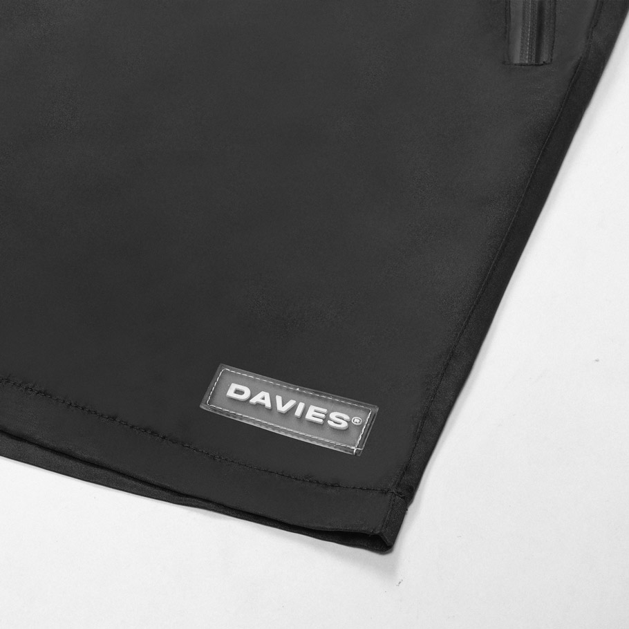 quần short nam đẹp màu đen local brand Davies