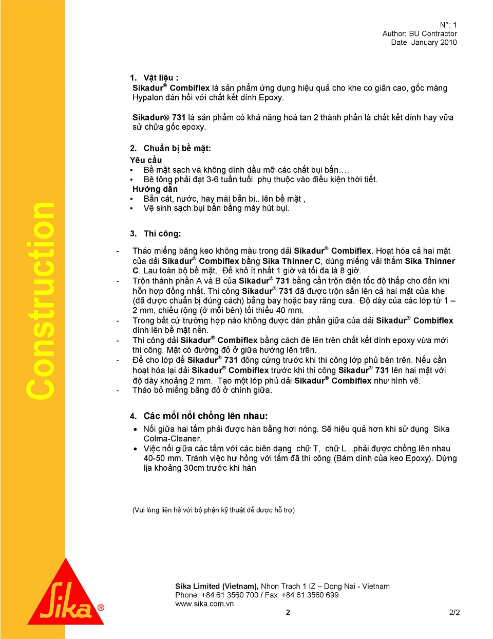 Sikadur Combiflex 10P