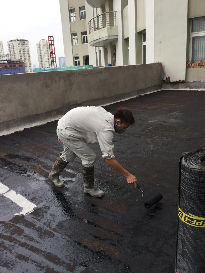 thi công lớp lót primer