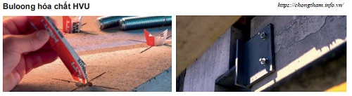 bulong hóa chất của hilti HVU 2