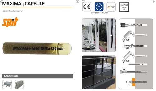 bulong hóa chất của hãng ramset