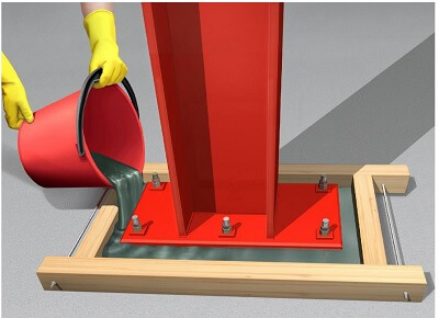 QUICSEAL 510: đổ chân cột