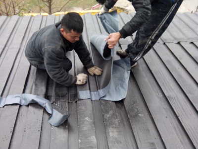 chống thấm mái gỗ