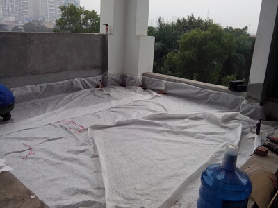 thi công lớp vải địa kỹ thuật
